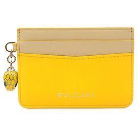 Bulgari Tarjetero de cuero Serpenti de Bvlgari
