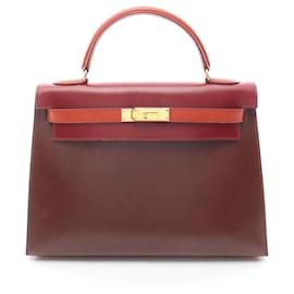 Borsa Hermès Kelly 32 Tricolore