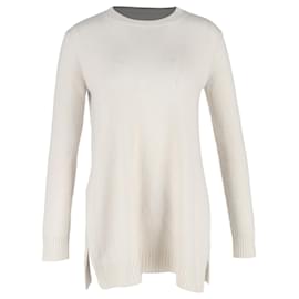 Oversized-Pullover Selina aus weißer Wolle von Max Mara