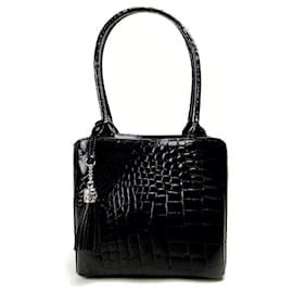 Borsa a mano in pelle di coccodrillo - Autre Marque