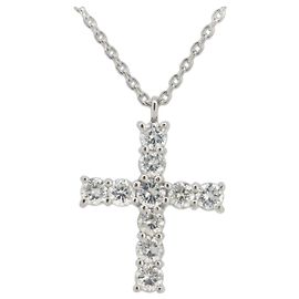 Autre Marque Vendome Aoyama Platinum Diamond Necklace