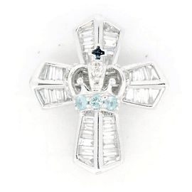 Autre Marque Pendente Croce K18WG Masumi Kasahara
