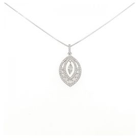 Autre Marque Collana di diamanti in oro bianco Au750
