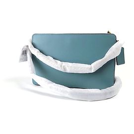 Borsa a Spalla in Pelle con Logo Coach