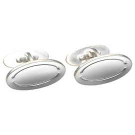 Autre Marque Gemelos de plata 925 Georg Jensen 75A