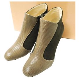 Autre Marque Leder-Suede-Stiefel FABIO RUSCONI GAZZE