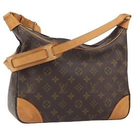 LOUIS VUITTON Borsa a Spalla Monogram Boulogne 30 M51265 LV Auth ki6388