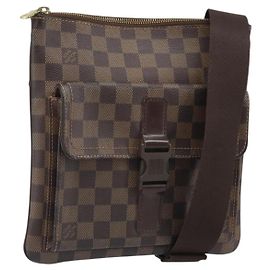 LOUIS VUITTON Pochette Merwiel in Damier Ebene Borsa a Spalla N51127 LV Auth BA10021