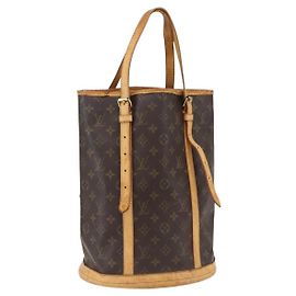 LOUIS VUITTON Borsa a Spalla Monogram Bucket GM M42236 LV Auth 163448