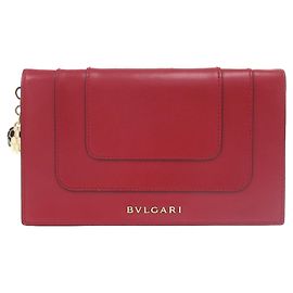 Bulgari Portafoglio Bifold in Pelle Serpenti di Bvlgari
