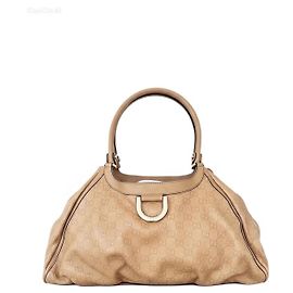 Borsa Gucci Abbey Caramello in pelliccia