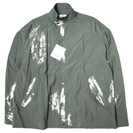 Autre Marque EMAM Camisa de Manga Amplia Pintada en Rayón y Nylon