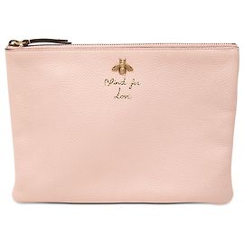 Clutch Gucci de cuero rosa Blind For Love