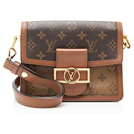 Borsa a Spalla Mini Dauphine in Monogramma Inverso Louis Vuitton