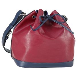 LOUIS VUITTON Bolsa de Ombro Petit Noé Epi Vermelho Grenada LV Auth 159837V