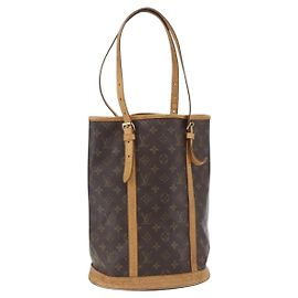 LOUIS VUITTON Borsa a Spalla Monogram Bucket GM M42236 LV Auth 170146