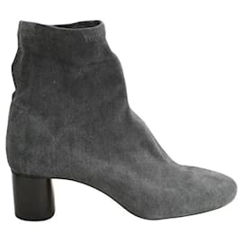 Isabel Marant Stivali in scamosciato grigio