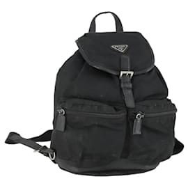 Zaino PRADA in nylon nero e argento autentico bs32876 - Prada