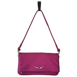 Borsa Zadig & Voltaire Eternal Rock in pelle liscia fucsia