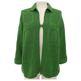 Cardigan in cotone Gancini Salvatore Ferragamo