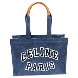 Borsa Cabas in Denim Celine 2 in 1 - Céline