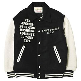 Autre Marque Saint Michael × Cactus Plant Flea Market CP_VARSITY JKT Woll-Collegejacke