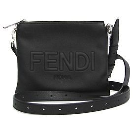 Bolso de Hombro de Cuero Fendi 7N0146