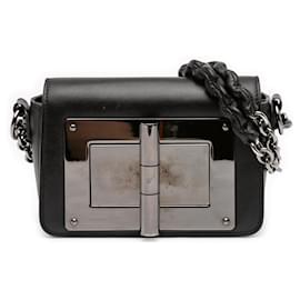 Tom Ford Schwarze Mini-Leder Natalia Umhängetasche