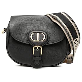Dior Bobby Crossbody in vitello grana nera piccolo