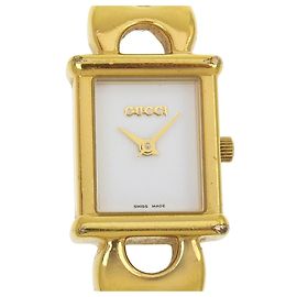Reloj analógico de cuarzo chapado en oro Gucci 1800L