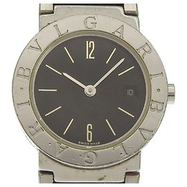 Bulgari Bvlgari BB26SSD Edelstahl-Armbanduhr