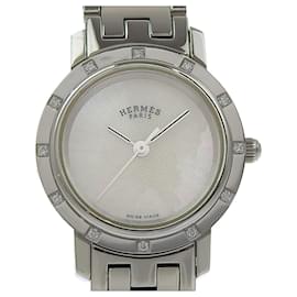 Montre Femme Hermès Clipper Nacre