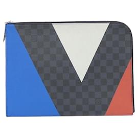 Borsa Louis Vuitton Damier Cobalt Pochette Jour GM