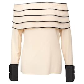 Top Off Shoulder Gianni Versace Couture - Años 90