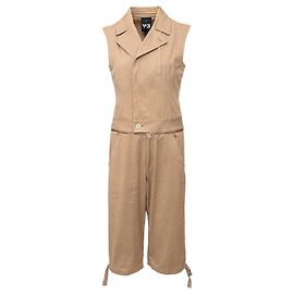 Yohji Yamamoto Y-3 Reißverschluss-Jumpsuit - '10s