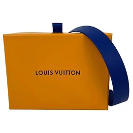 Clutch Shopper Louis Vuitton in pelle arancione, borsa a tracolla.