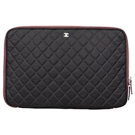 Custodia per laptop trapuntata Chanel - anni 2000