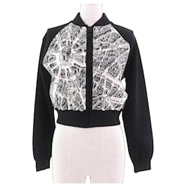 Chaqueta Bomber de Algodón Plan de Paris Christian Dior