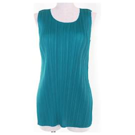 Issey Miyake Túnica de poliéster PLEATS PLEASE PP81-JK124
