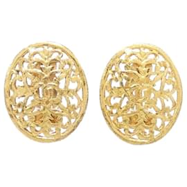 Orecchini a clip in oro Chanel
