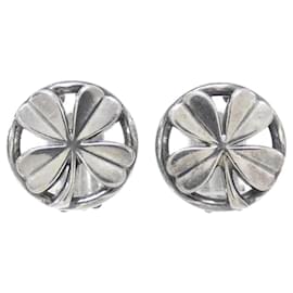 Orecchini a clip in argento Chanel