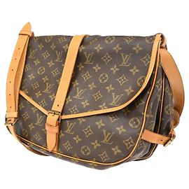 Louis Vuitton Saumur Monogram Canvas 35