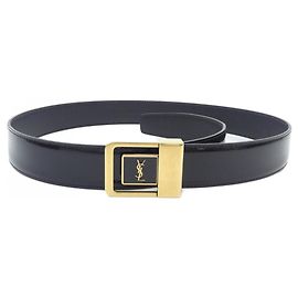 Cintura nera standard Saint Laurent
