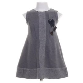 Robe Dolce & Gabbana Grise Coton Laine