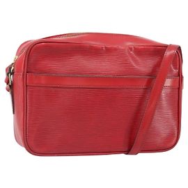 LOUIS VUITTON Borsa a Spalla Epi Trocadero 27 Rossa M52317 LV Auth BA10627