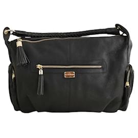 Borsa a spalla in pelle nera - Le Tanneur