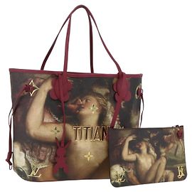 LOUIS VUITTON Collection Masters TITIAN Sac Neverfull MM M43323 Auth 163468SAM