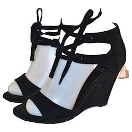 Sandali See by Chloé in scamosciato nero 36