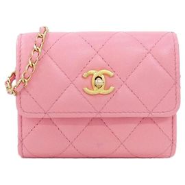 Borsa a mano rosa Chanel AP2704