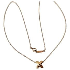 Collana con Pendente Signature X Tiffany & Co. in oro giallo 18k